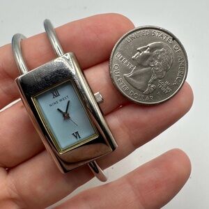 Nine West Silver-Tone Wristwatch